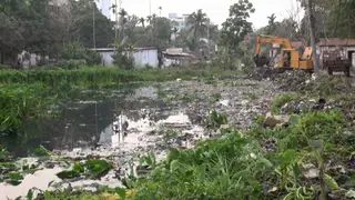 দখলে-দূষণে অস্তিত্বহীন খোয়াই নদী